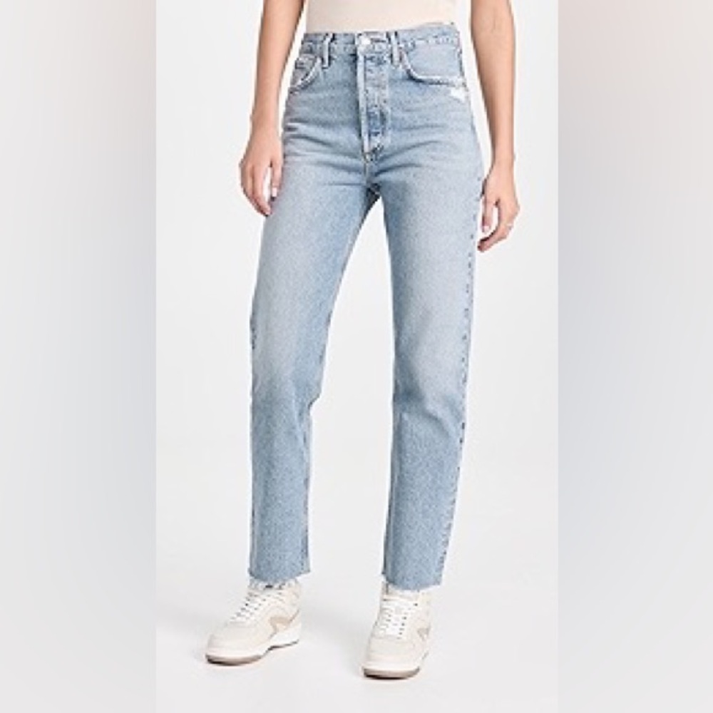 AGOLDE 90s Pinch Waist High Rise Straight Jeans